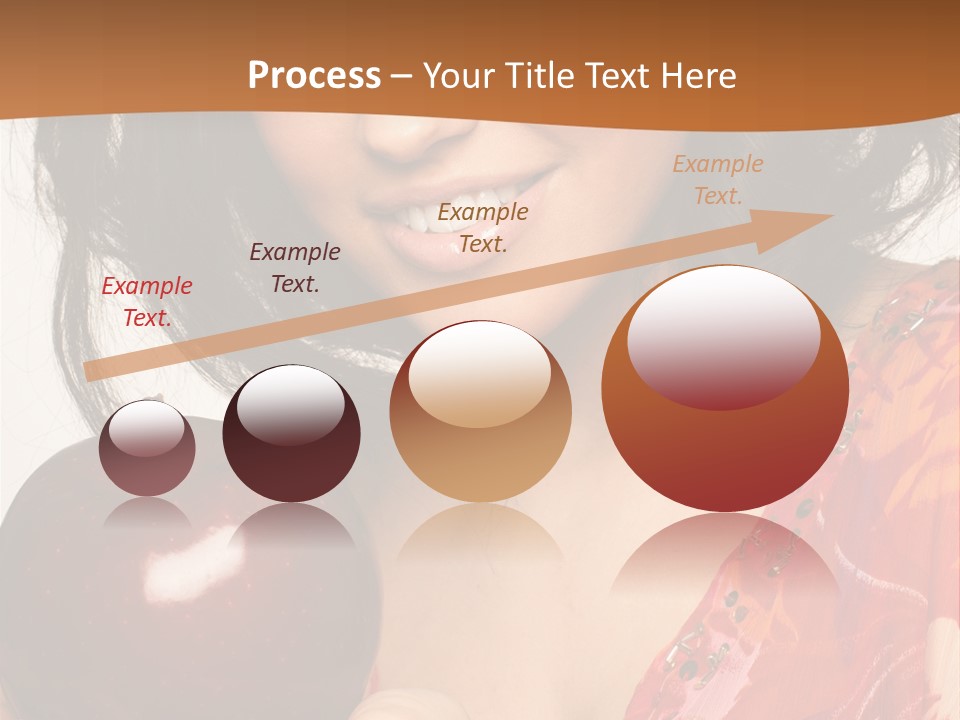 Vertical Vitamin Happy PowerPoint Template