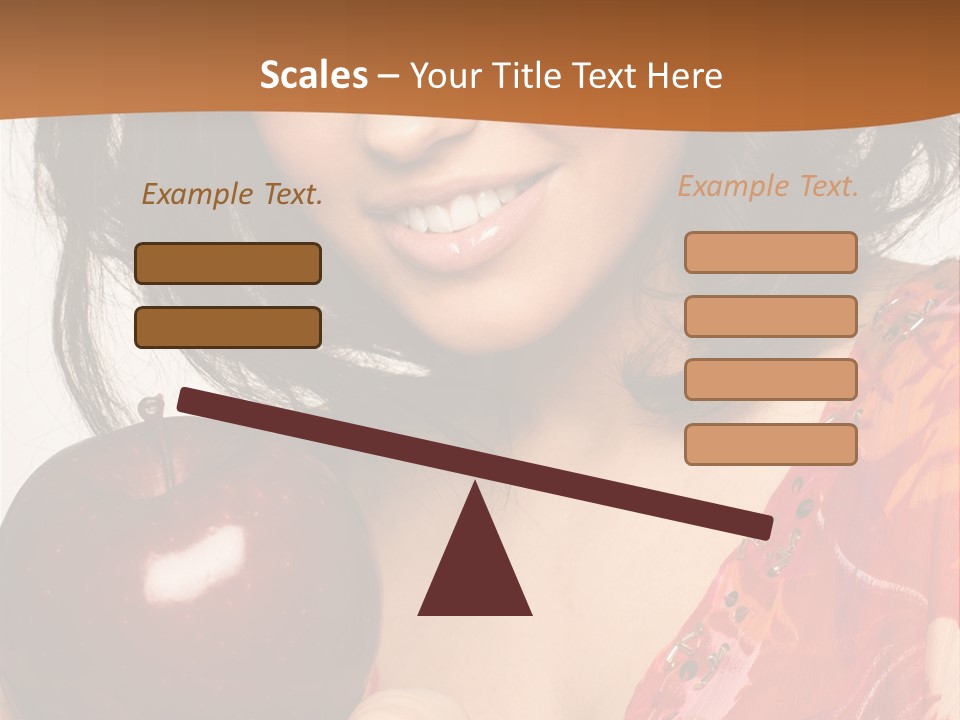 Vertical Vitamin Happy PowerPoint Template