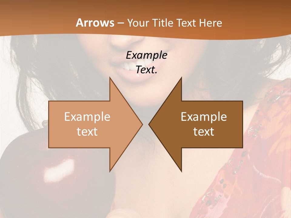 Vertical Vitamin Happy PowerPoint Template