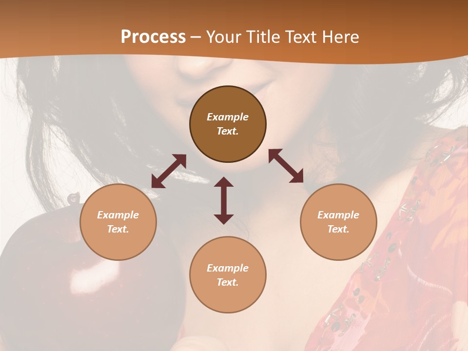 Vertical Vitamin Happy PowerPoint Template