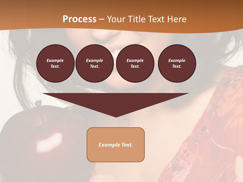 Vertical Vitamin Happy PowerPoint Template