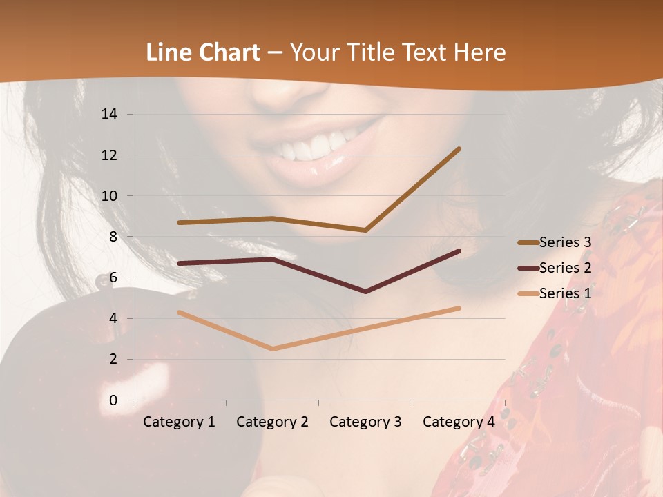 Vertical Vitamin Happy PowerPoint Template