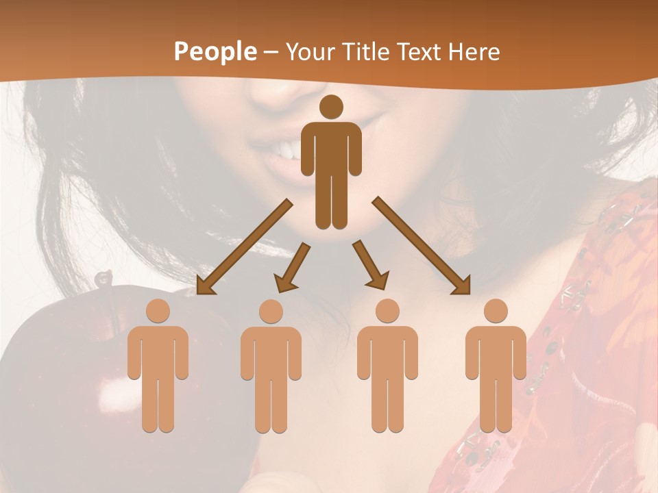 Vertical Vitamin Happy PowerPoint Template