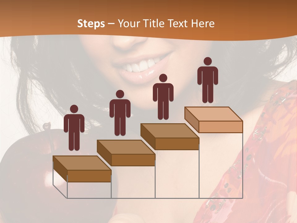 Vertical Vitamin Happy PowerPoint Template
