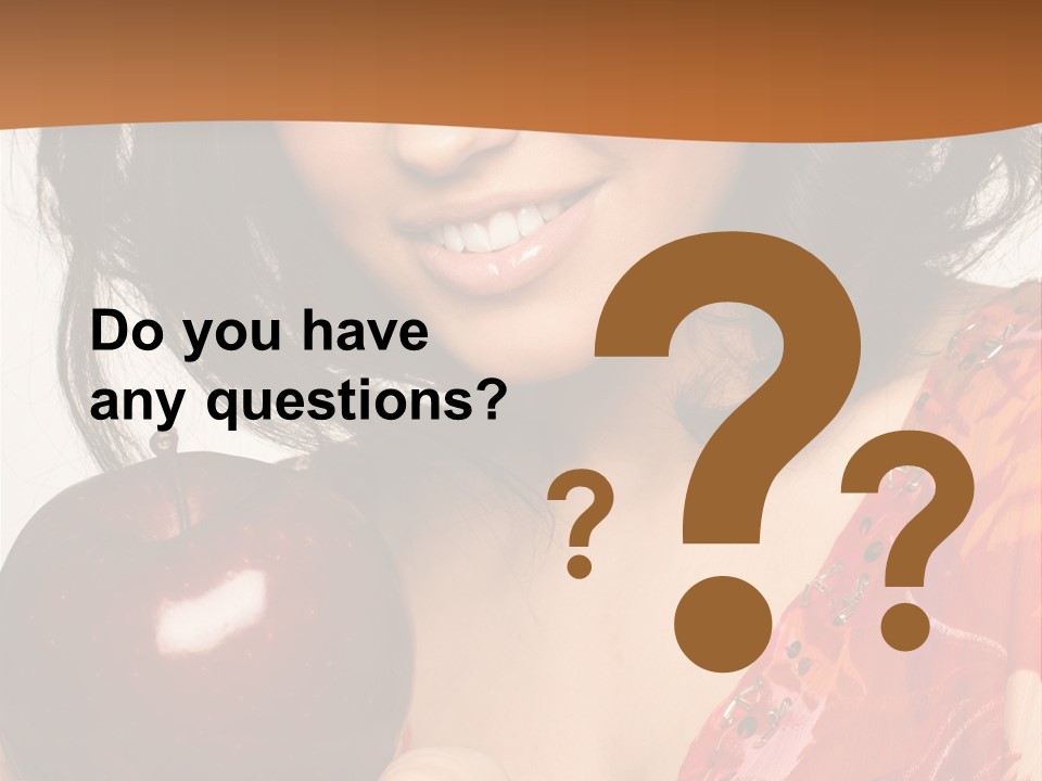 Vertical Vitamin Happy PowerPoint Template