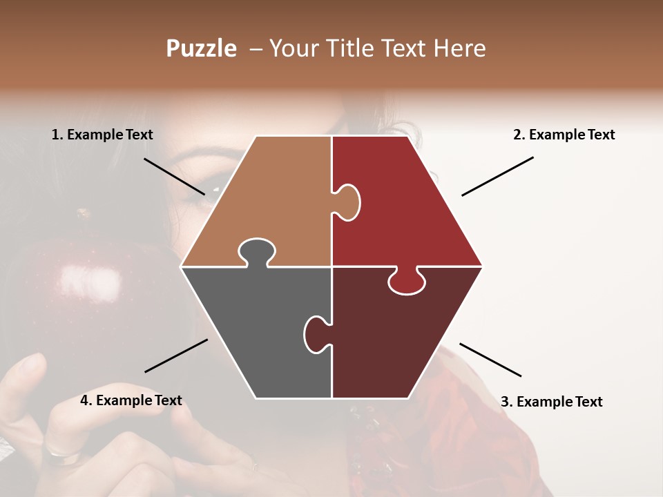 Peaceful Young Lovely PowerPoint Template