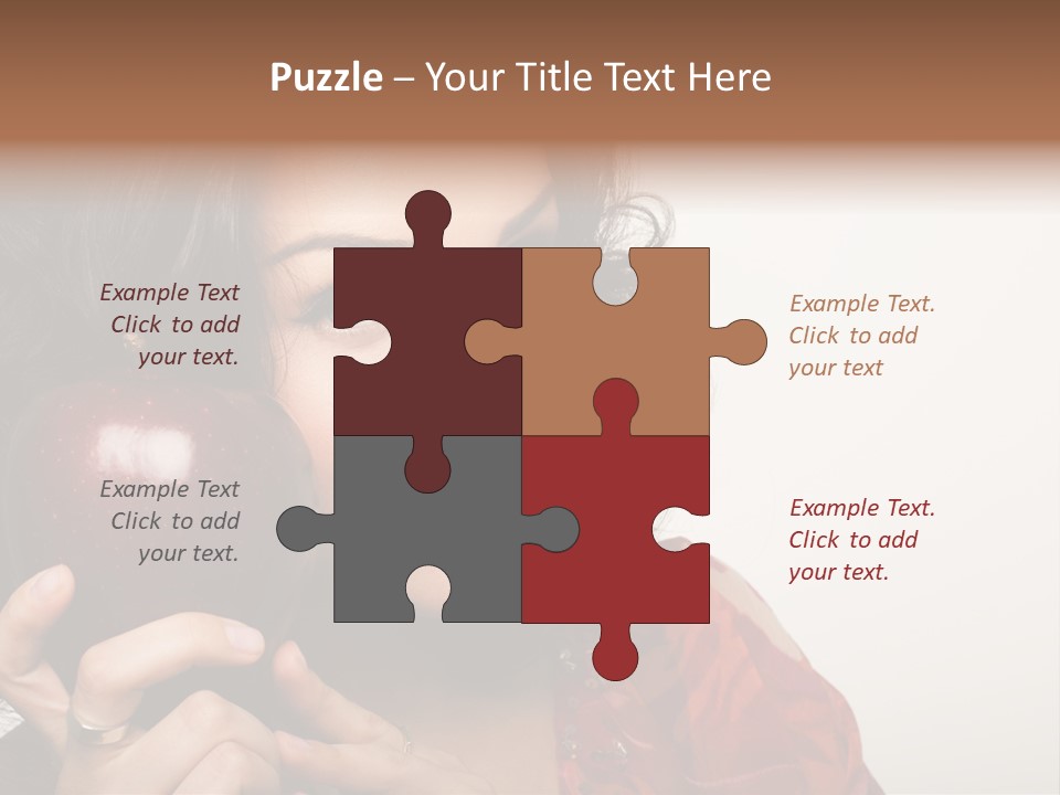 Peaceful Young Lovely PowerPoint Template