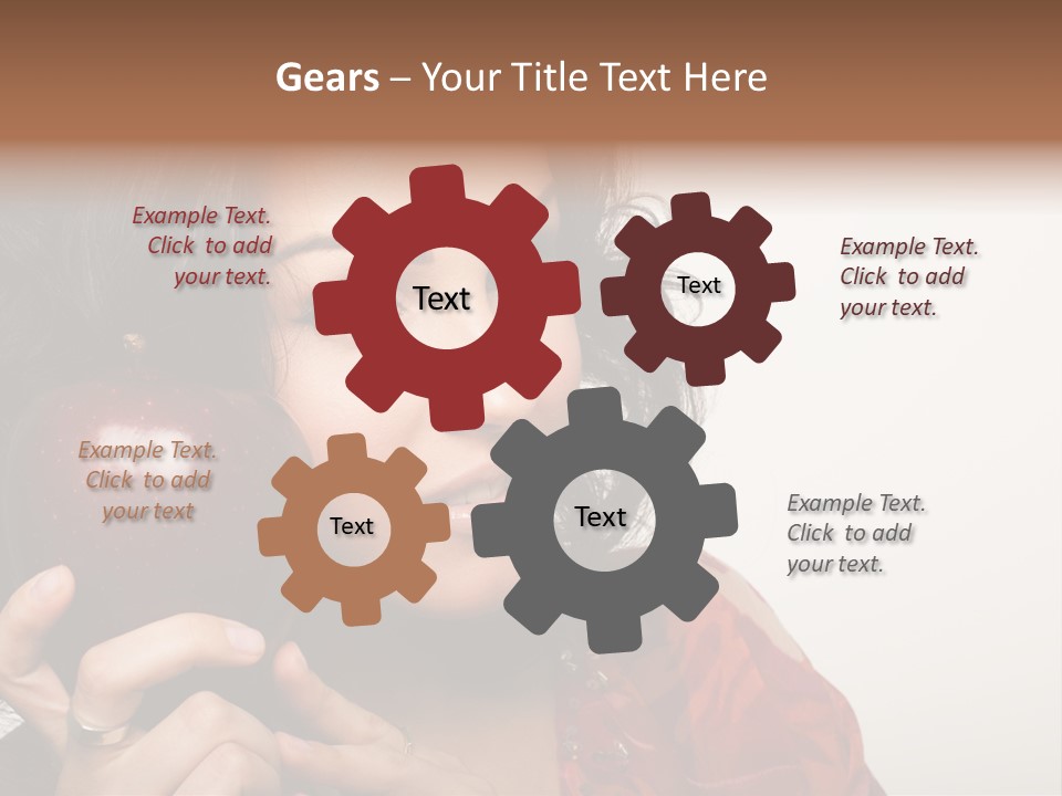 Peaceful Young Lovely PowerPoint Template