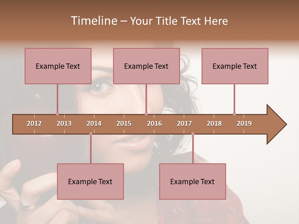 Peaceful Young Lovely PowerPoint Template