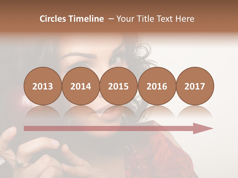 Peaceful Young Lovely PowerPoint Template