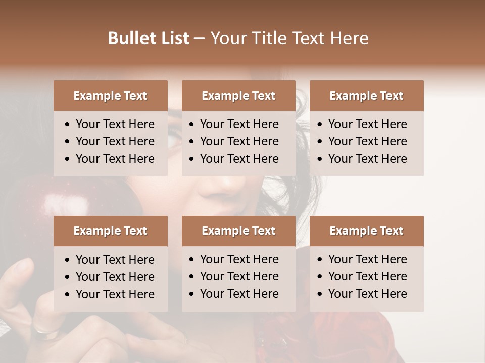 Peaceful Young Lovely PowerPoint Template