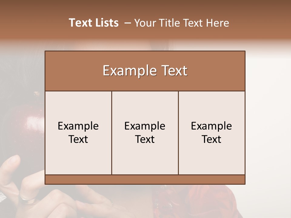 Peaceful Young Lovely PowerPoint Template
