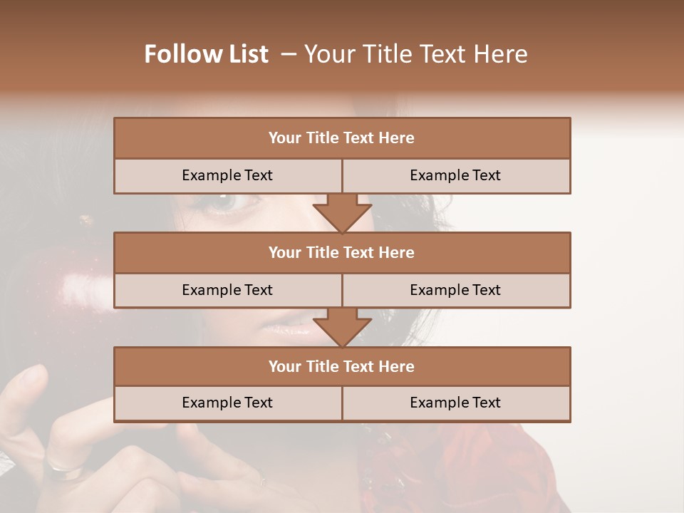 Peaceful Young Lovely PowerPoint Template
