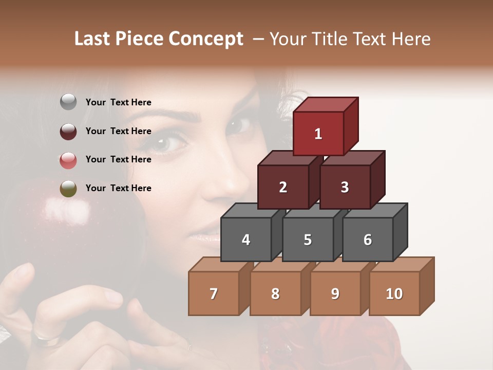 Peaceful Young Lovely PowerPoint Template