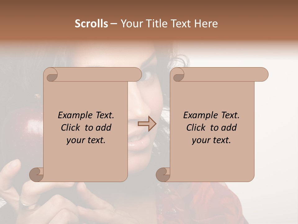 Peaceful Young Lovely PowerPoint Template