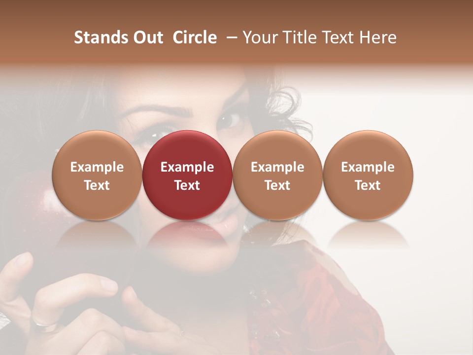 Peaceful Young Lovely PowerPoint Template