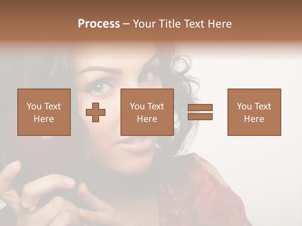 Peaceful Young Lovely PowerPoint Template