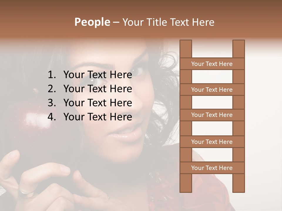 Peaceful Young Lovely PowerPoint Template