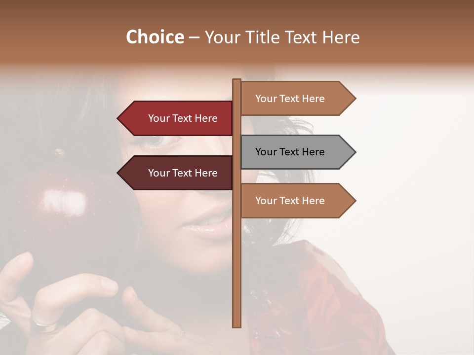 Peaceful Young Lovely PowerPoint Template