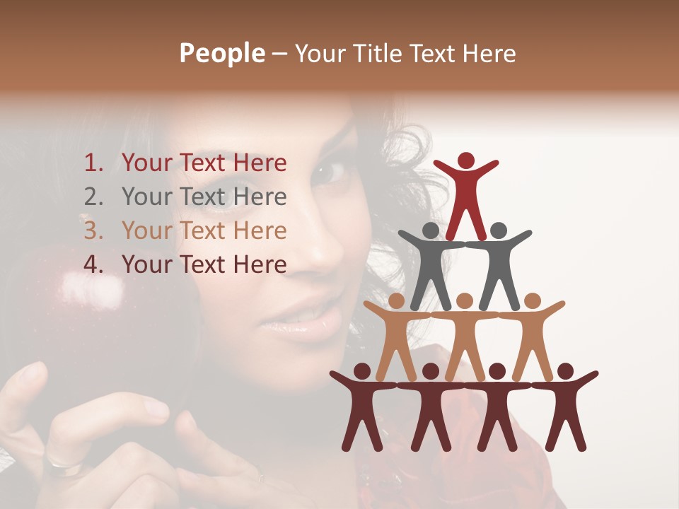 Peaceful Young Lovely PowerPoint Template