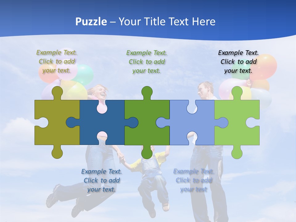 Motherhood Summer Child PowerPoint Template