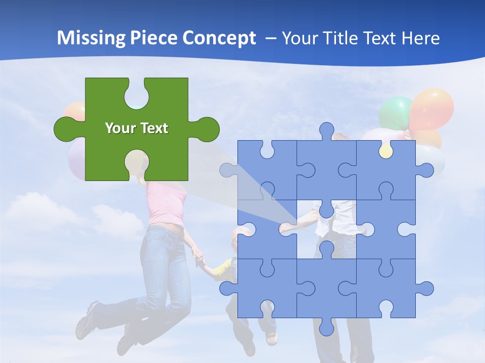 Motherhood Summer Child PowerPoint Template