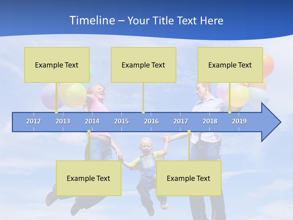 Motherhood Summer Child PowerPoint Template