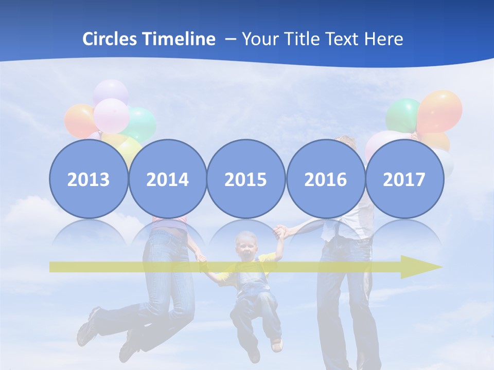 Motherhood Summer Child PowerPoint Template