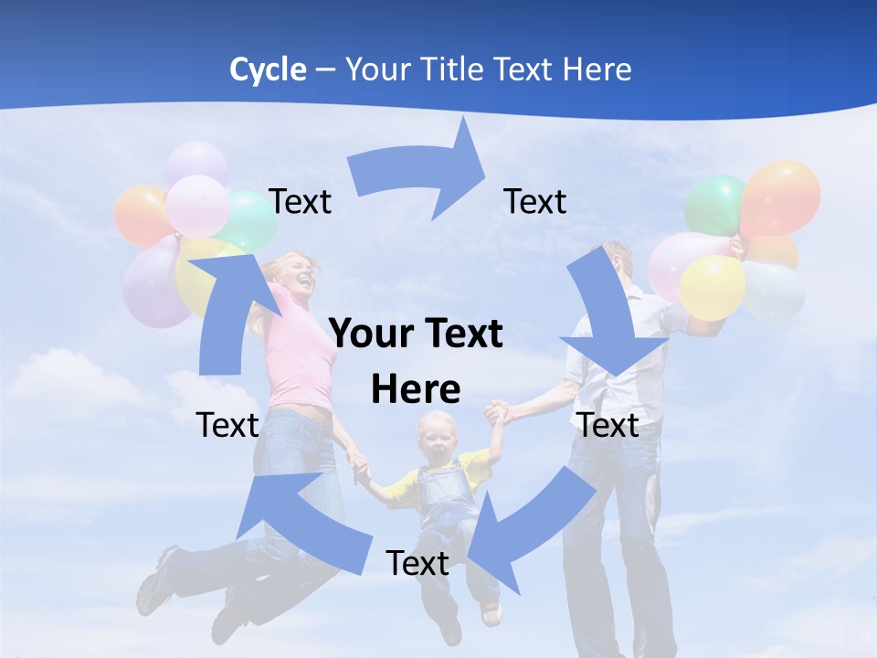 Motherhood Summer Child PowerPoint Template