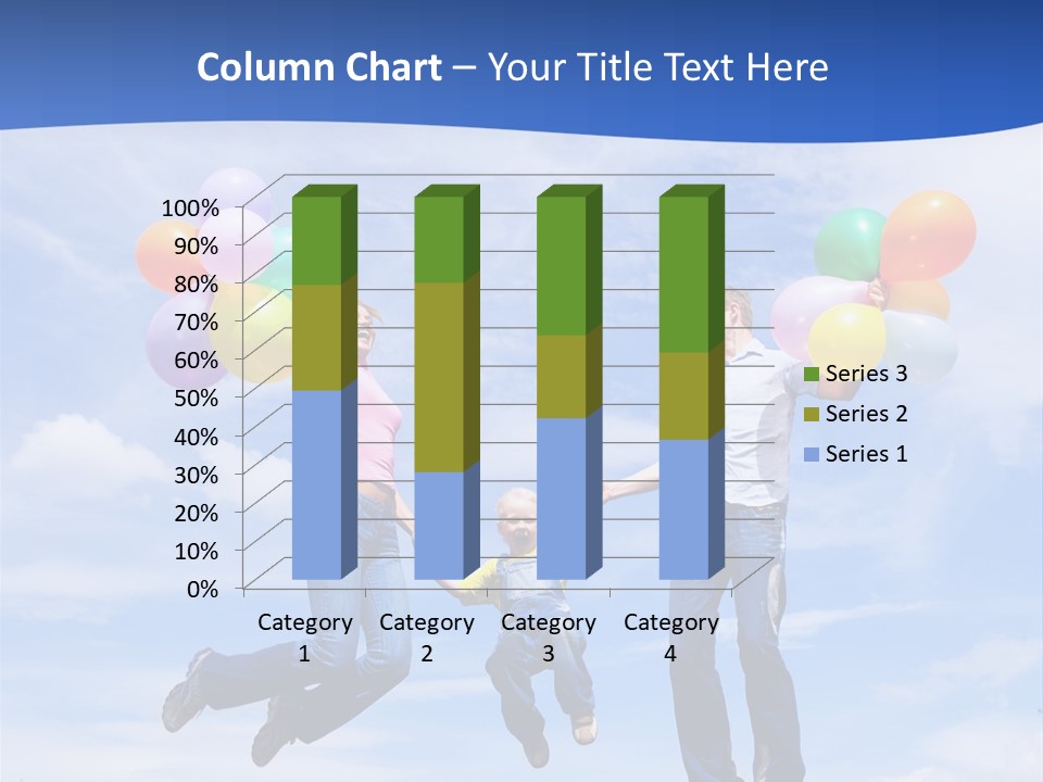 Motherhood Summer Child PowerPoint Template