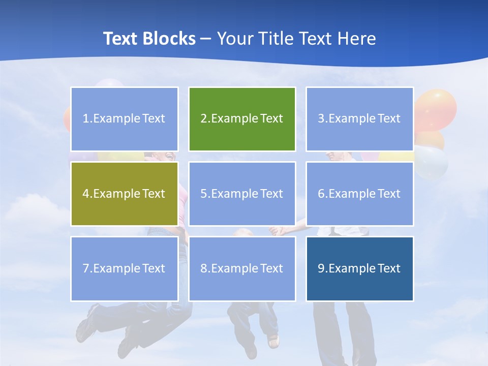 Motherhood Summer Child PowerPoint Template