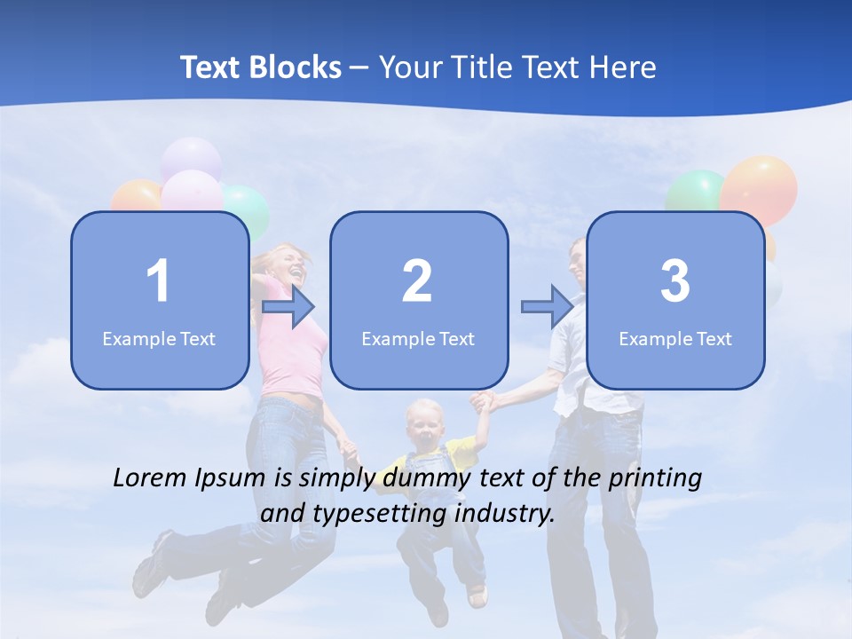 Motherhood Summer Child PowerPoint Template