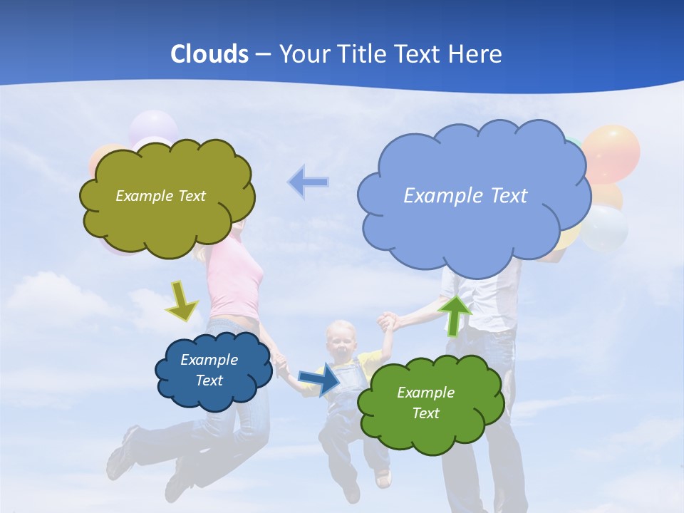 Motherhood Summer Child PowerPoint Template