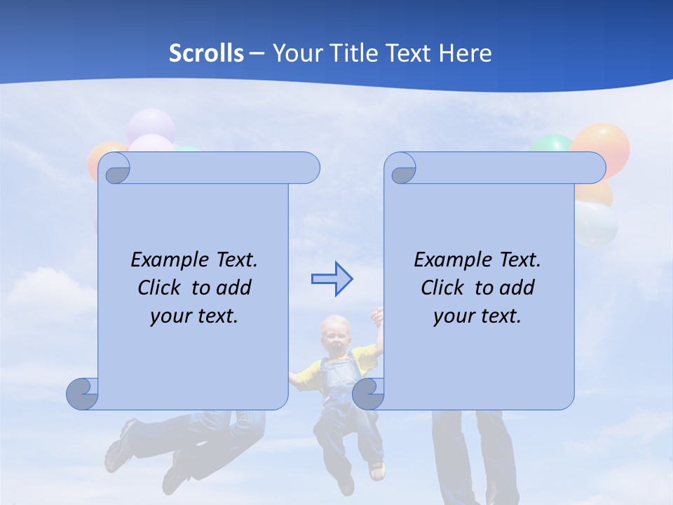 Motherhood Summer Child PowerPoint Template