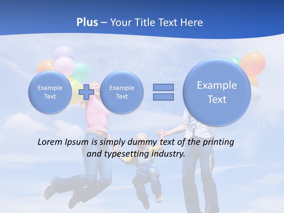 Motherhood Summer Child PowerPoint Template