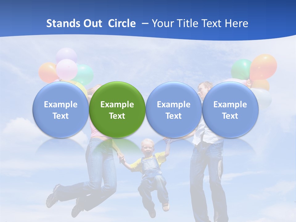 Motherhood Summer Child PowerPoint Template