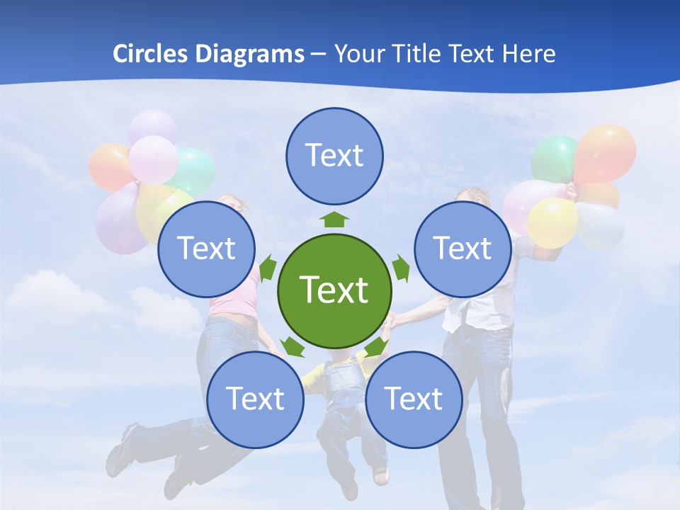 Motherhood Summer Child PowerPoint Template