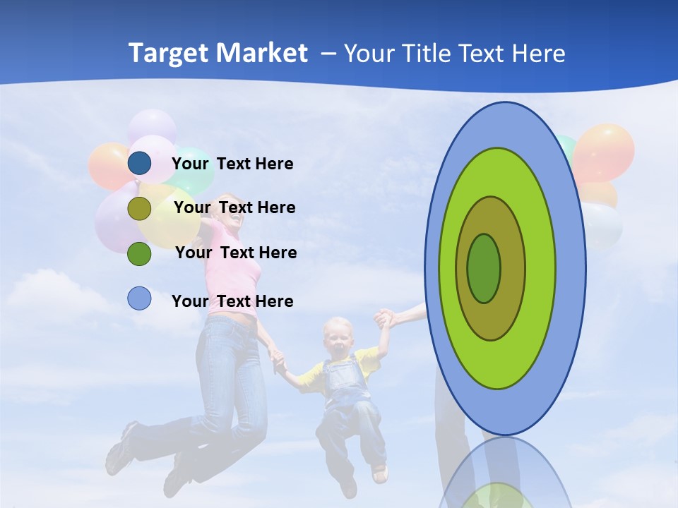 Motherhood Summer Child PowerPoint Template