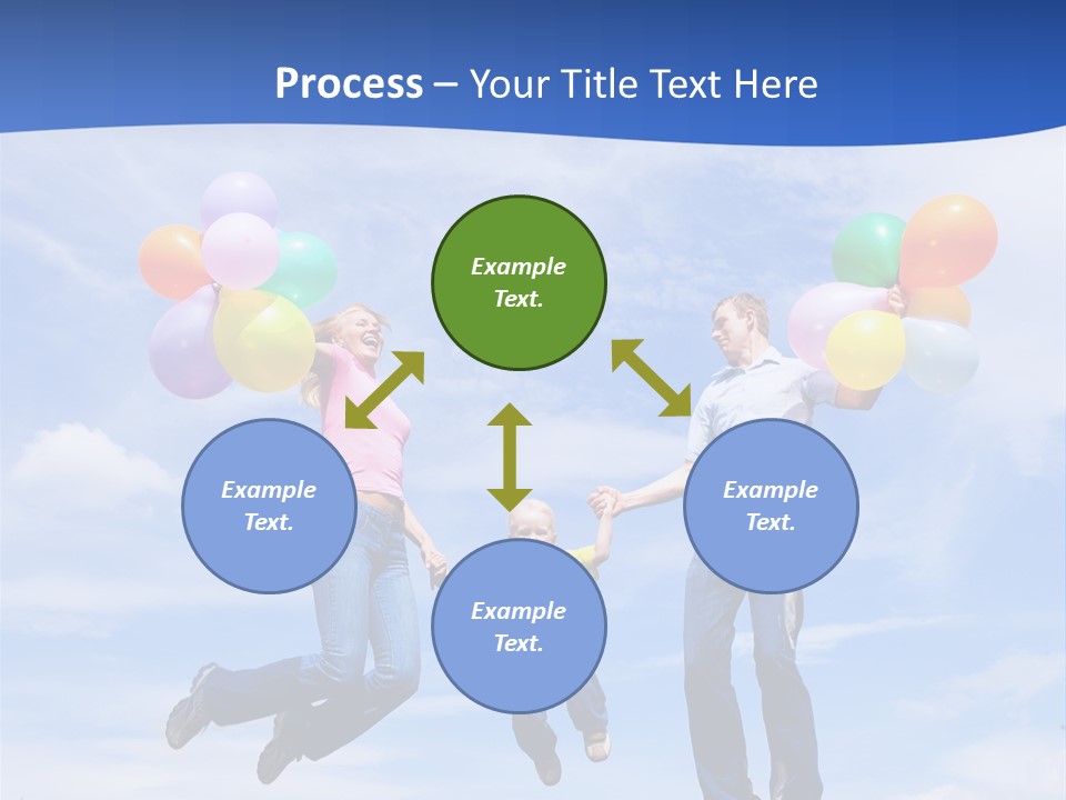 Motherhood Summer Child PowerPoint Template