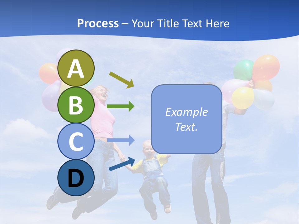 Motherhood Summer Child PowerPoint Template