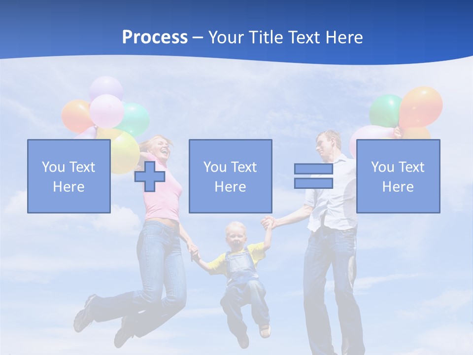 Motherhood Summer Child PowerPoint Template