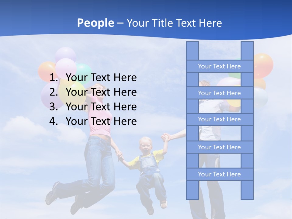 Motherhood Summer Child PowerPoint Template