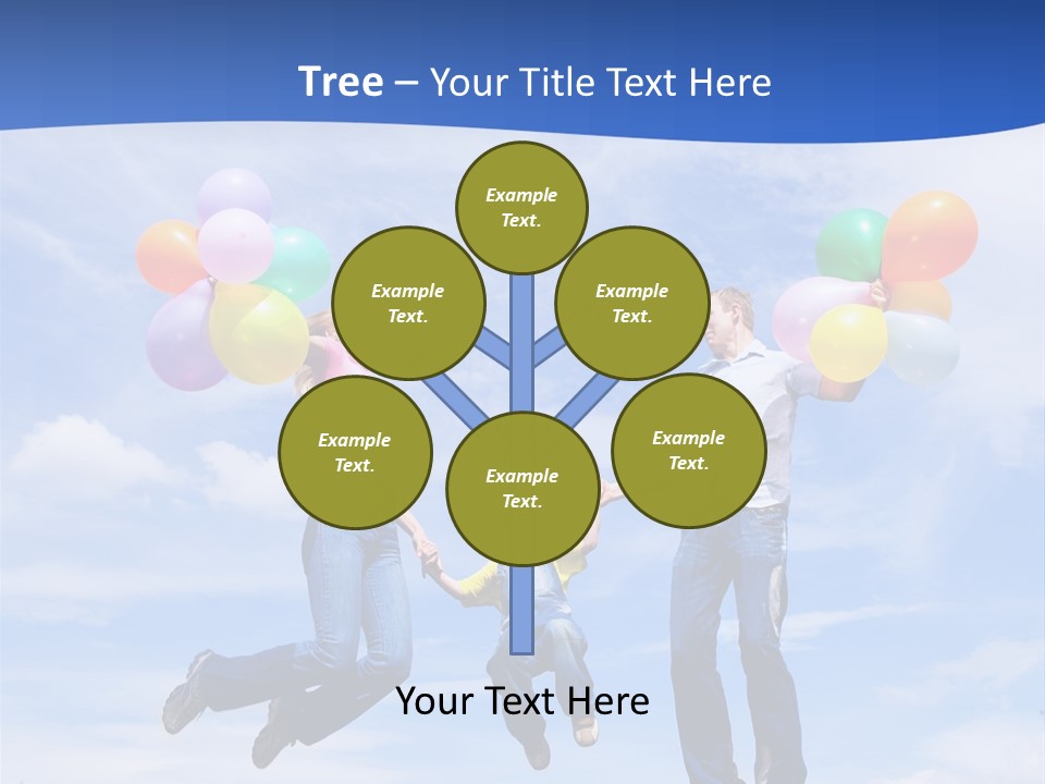 Motherhood Summer Child PowerPoint Template