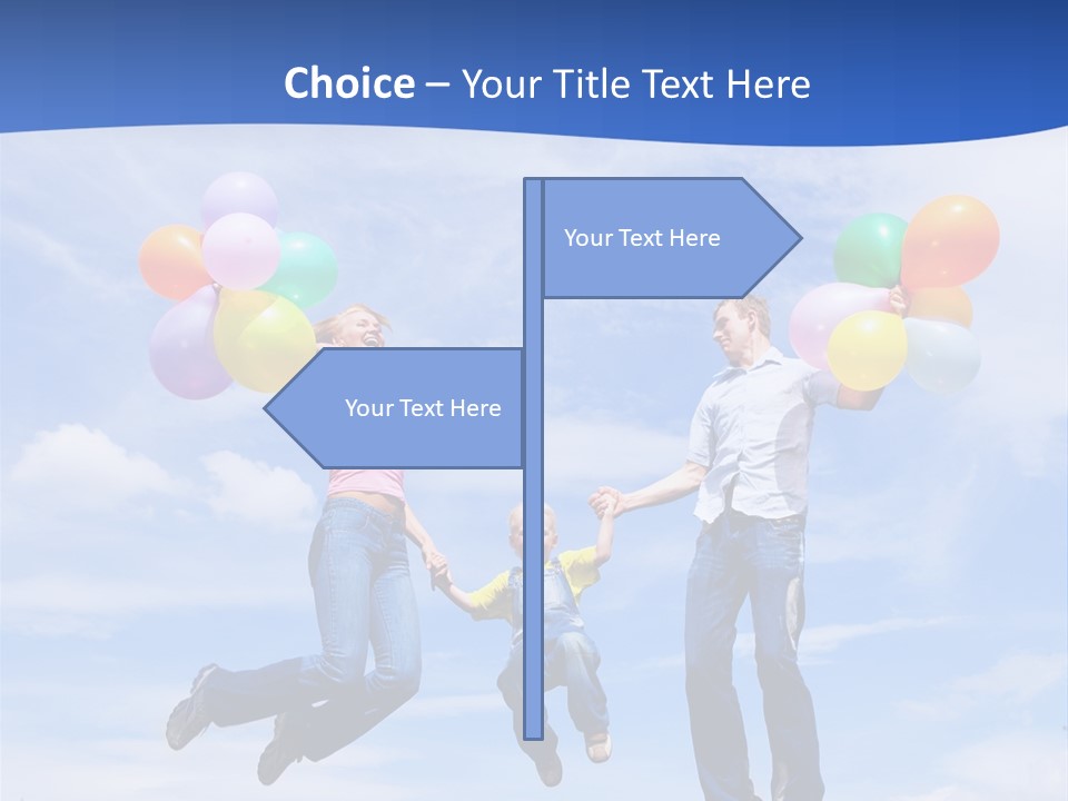 Motherhood Summer Child PowerPoint Template