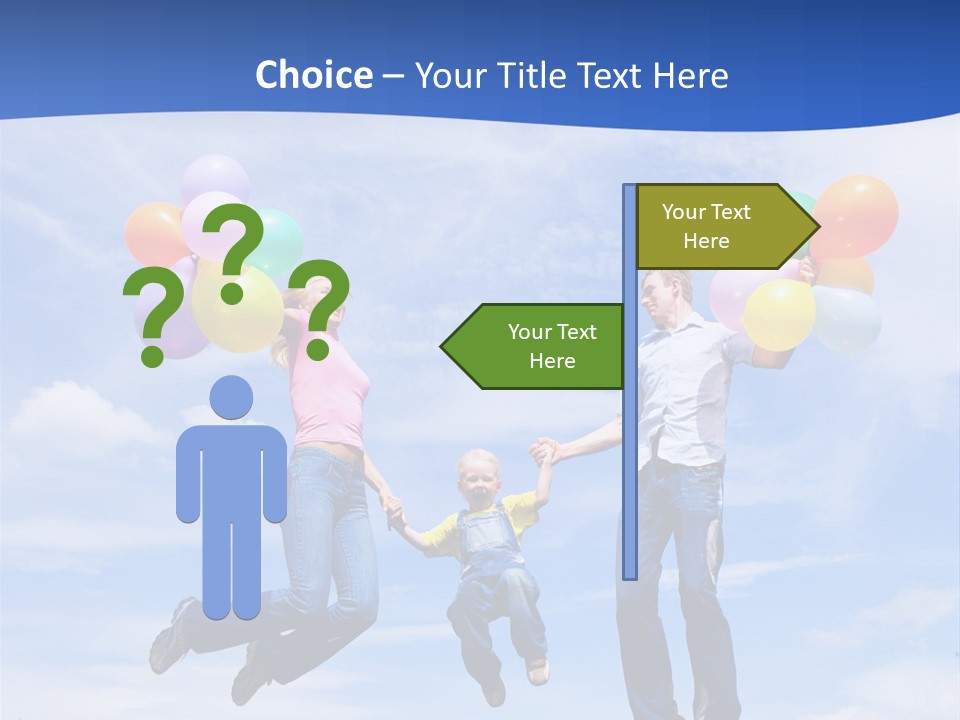 Motherhood Summer Child PowerPoint Template