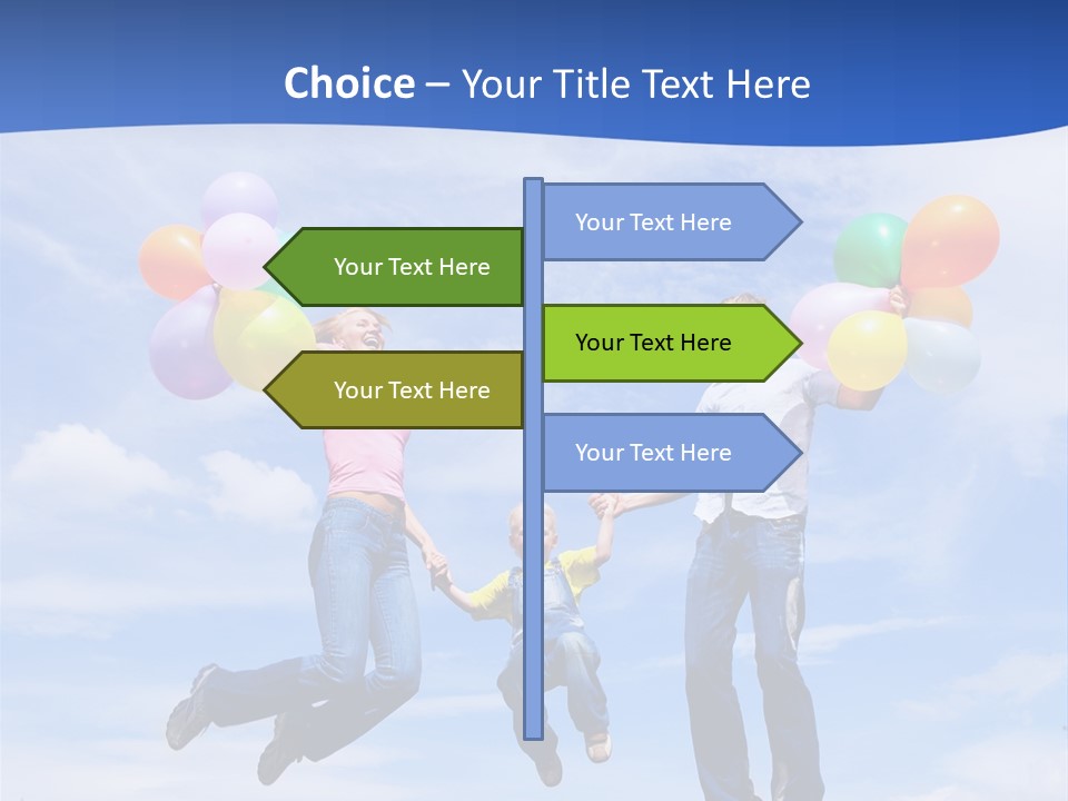 Motherhood Summer Child PowerPoint Template