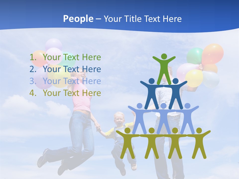 Motherhood Summer Child PowerPoint Template