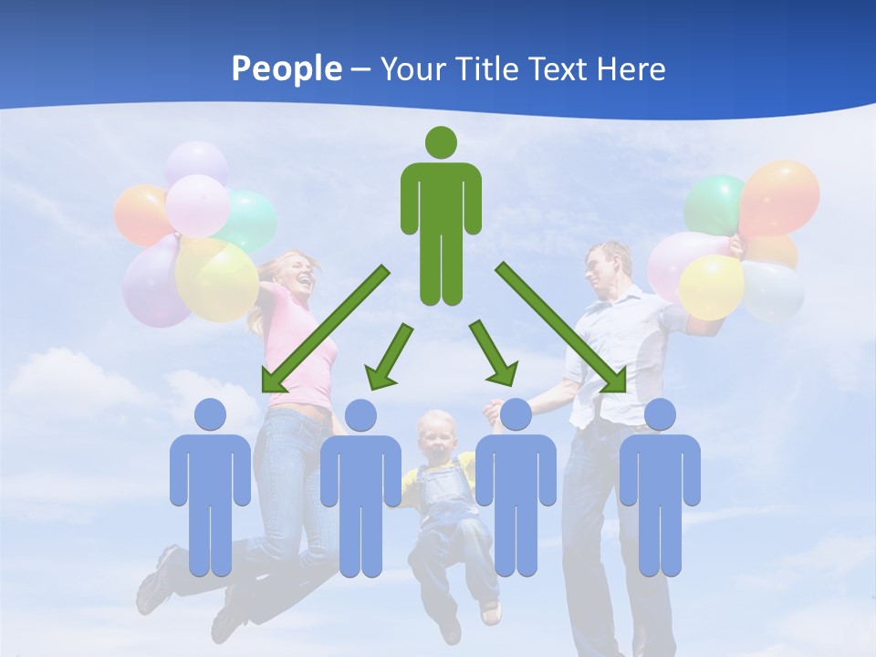 Motherhood Summer Child PowerPoint Template