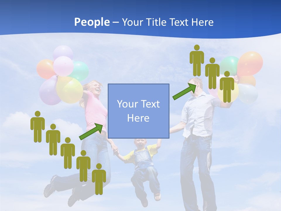 Motherhood Summer Child PowerPoint Template