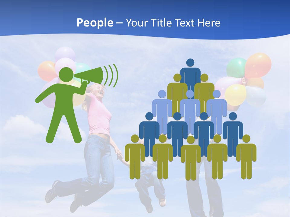 Motherhood Summer Child PowerPoint Template